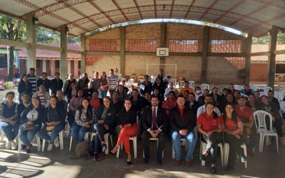 Primera participación en la Licencia Sindical de la Asociación de Educadores Tobateños