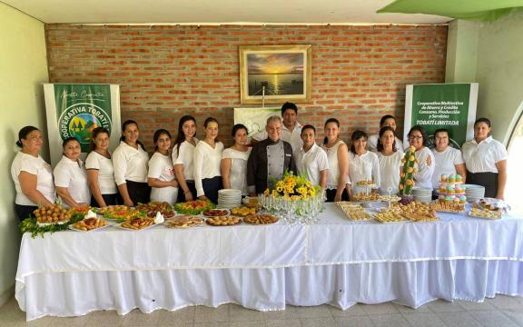 Cierre del curso de Bocaditos dulces y salados en Alianza con el SNPP